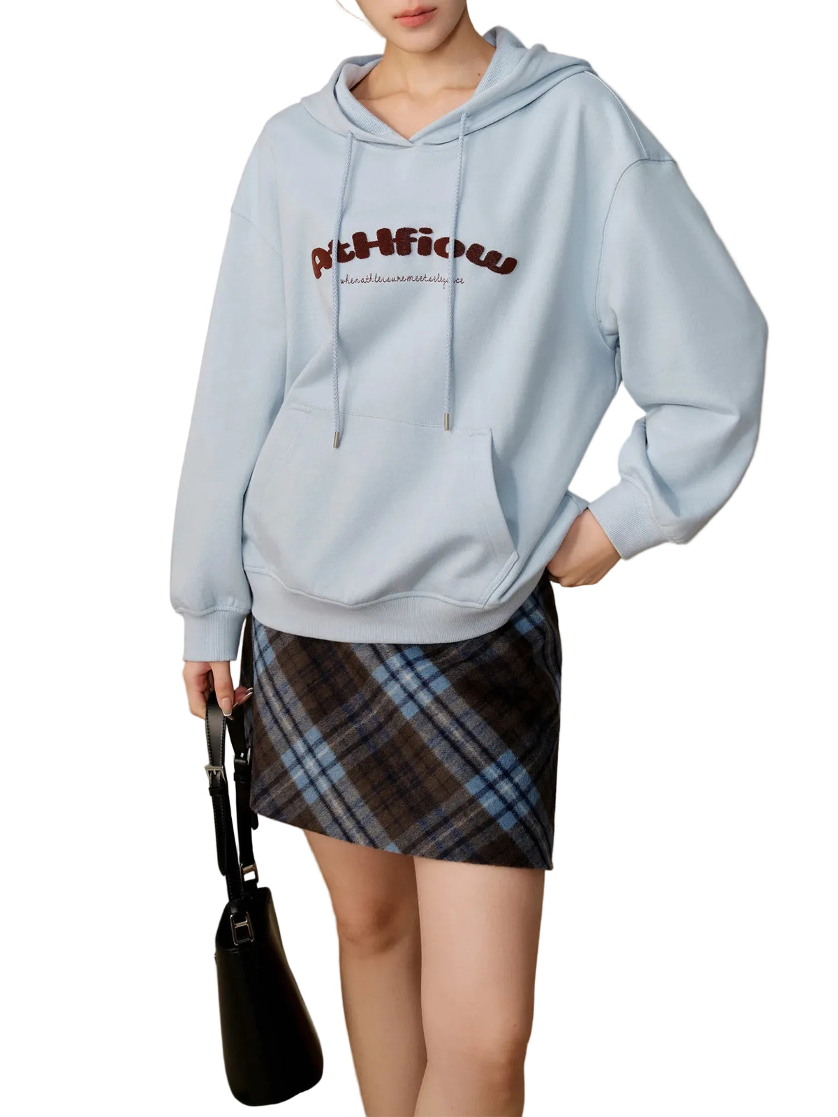 Women's Thick Cotton Hoodie - Casual Loose Winter Letter Sweatshirt